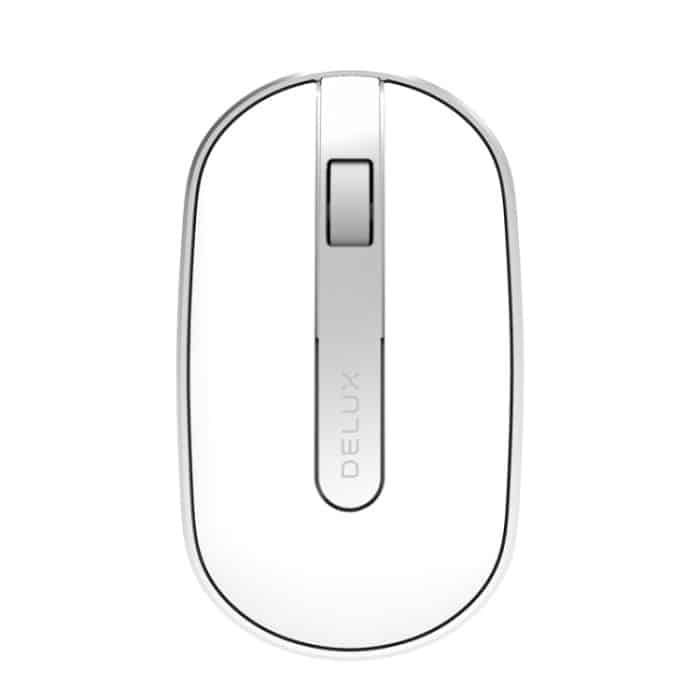 Delux M326 4 Tasten Wireless Silent Maus Tragbare Laptop Maus – Bild 1
