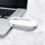 Delux M326 4 Tasten Wireless Silent Maus Tragbare Laptop Maus – Bild 2