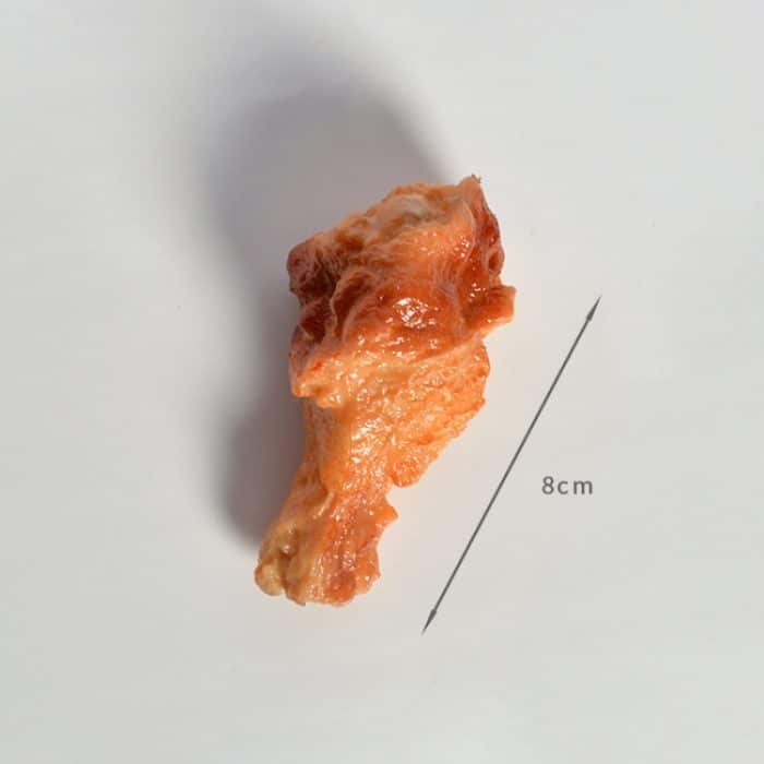 Simulation Essen Modell Spielzeug Schießen Requisiten, 3 PCS Chicken Leg Model, 3 PCS Chicken Wings Model, 3 PCS Chicken Leg Keychain, 3 PCS Chicken Wings Keychain, 10 PCS Chicken Rice Flower Model, 20 PCS French Fries Model – Bild 6