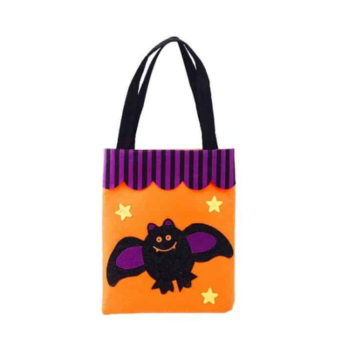 3 Stück SYSDWS05 Halloween-Vlies-Geschenk-Süßigkeitsbeutel – Bild 1