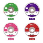 4 Stück Seidendraht-Mangel-Zinn mit geringem Rückstandsstreifen BGA zum Entfernen von Zinn-Schweißstreifen, elektronische Wartung, Schweißmaterial, CP-2015 2.0mm x 1.5m, CP-2515 2.5mm x 1.5m, CP-3015 3.0mm x 1.5m, CP-3515 3.5mm x 1.5m – Bild 2