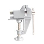 2 Stück tragbare Mini-Tischzange aus Aluminiumlegierung, Schraubstock, manuelles DIY-Werkzeug, Table Pliers Bench – Bild 2