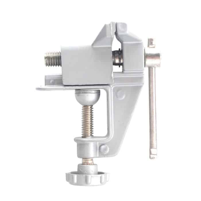 2 Stück tragbare Mini-Tischzange aus Aluminiumlegierung, Schraubstock, manuelles DIY-Werkzeug, Table Pliers Bench – Bild 2