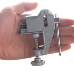 2 Stück tragbare Mini-Tischzange aus Aluminiumlegierung, Schraubstock, manuelles DIY-Werkzeug, Table Pliers Bench – Bild 5