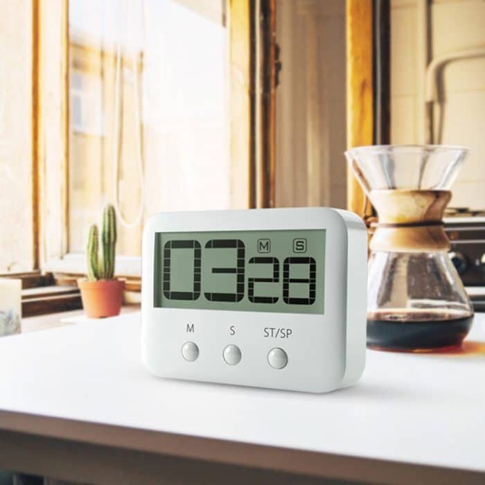 118S LCD-Digitalanzeige Countdown-Timer Großbild-Küchentimer, 118S – Bild 2