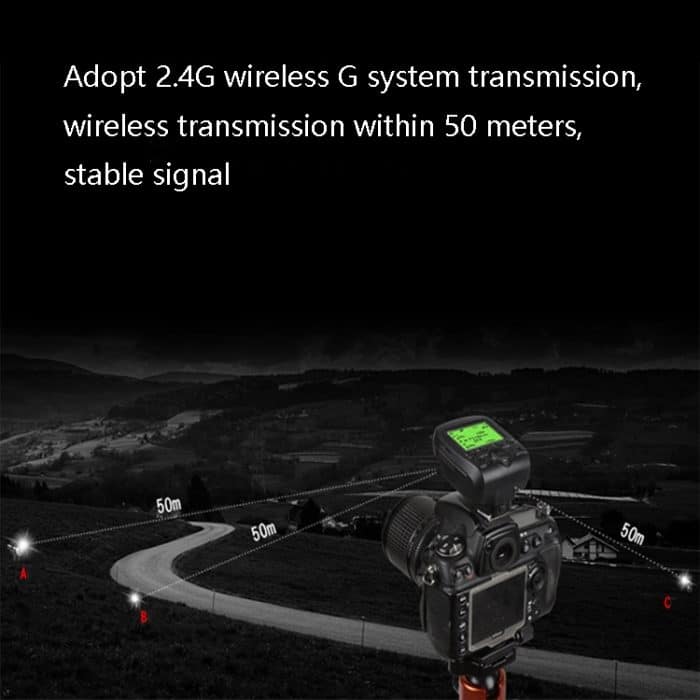 TRIOPO G1 Fernbedienung TTL Wireless Trigger 2,4 GHz Wireless Sender für Canon / Nikon Kamera, G1 – Bild 6