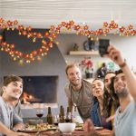 Ahorn-Kürbis-Laterne, Lichterkette, Halloween, Erntedankfest, Gartenparty, Raumdekoration, Lichter, 1.5m 10 LEDs, 3m 20 LEDs, 6m 40 LEDs – Bild 7