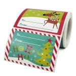 5 Stück Weihnachts-Geschenkartikel-Dekorationsaufkleber, A-388, A-389 – Bild 4