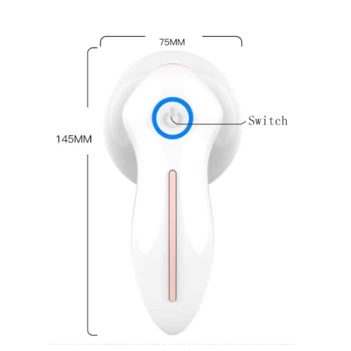 Wiederaufladbarer Haarballschneider, Rasierbommel, Pink Three-blade Knife Head, White Three-blade Knife Head, Pink Spring Cutter Head, White Spring Cutter Head, Pink Six-blade Knife Head, White Six-blade Knife Head – Bild 2