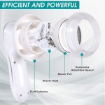 Wiederaufladbarer Haarballschneider, Rasierbommel, Pink Three-blade Knife Head, White Three-blade Knife Head, Pink Spring Cutter Head, White Spring Cutter Head, Pink Six-blade Knife Head, White Six-blade Knife Head – Bild 4