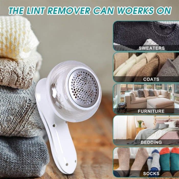 Wiederaufladbarer Haarballschneider, Rasierbommel, Pink Three-blade Knife Head, White Three-blade Knife Head, Pink Spring Cutter Head, White Spring Cutter Head, Pink Six-blade Knife Head, White Six-blade Knife Head – Bild 6