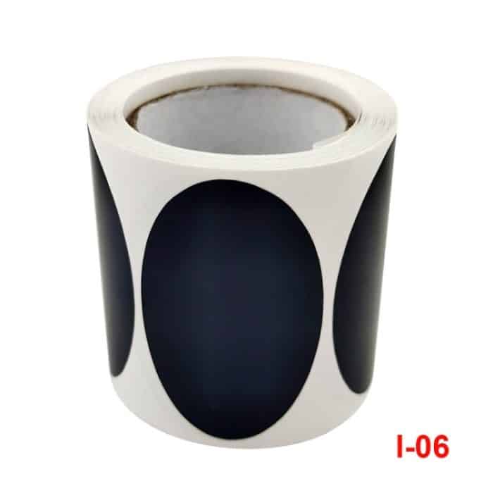 5 Stück PVC abnehmbarer wasserdichter Aufkleber Küchenetikett Tafelaufkleber, 55x35mm – Bild 3