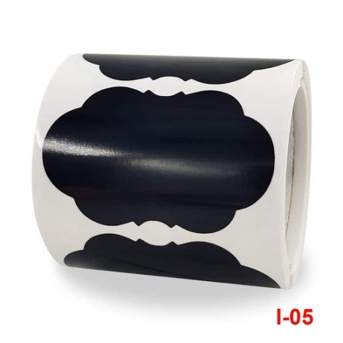 5 Stück speziell geformter Tafel-PVC-Aufkleber, wiederbeschreibbarer Glasmarkierungsaufkleber, 35x55mm – Bild 3