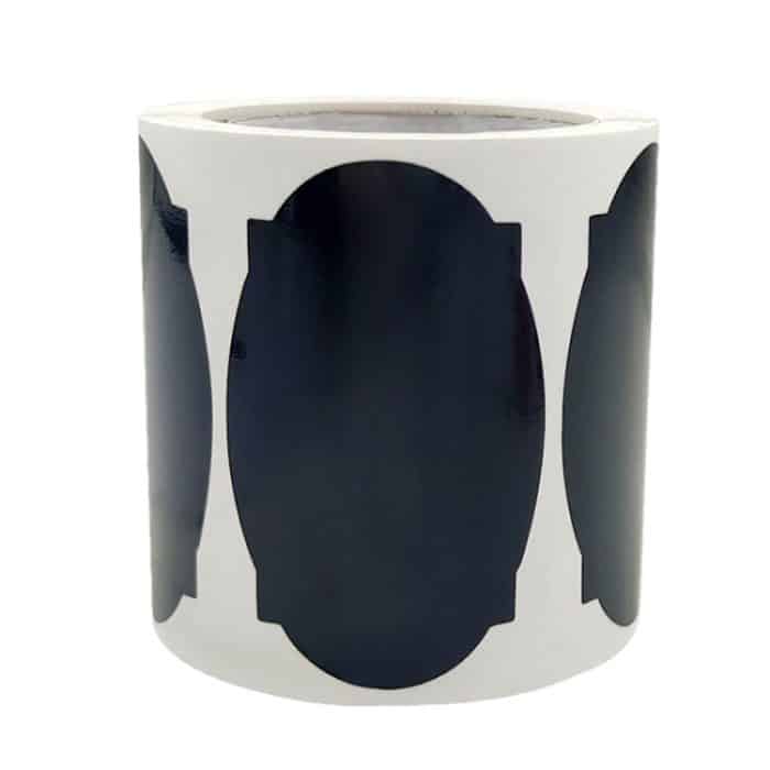 5PCS PVC abnehmbarer wasserdichter Aufkleber Küchendekoration Tafeletikett, 35x55mm – Bild 3