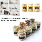 5 Stück speziell geformter, wasserdichter PVC-Tafel-Weinflaschenaufkleber, 55x35mm – Bild 5