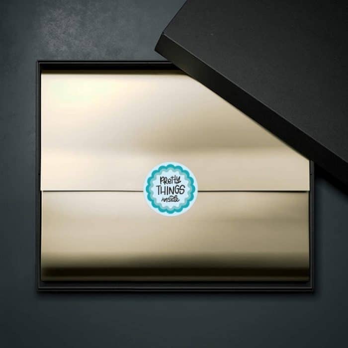 10 Stück „Thank You Goods“ dekorative Versiegelungsaufkleber, dekorative Aufkleber für Umschläge, K-104 Stickers – Bild 5