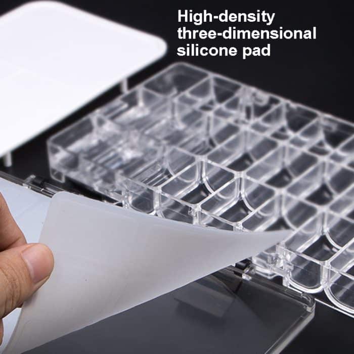 Wasserfarben-Feuchtigkeits-Farbkasten, auslaufsicherer, versiegelter Skizzen-Farbkasten, Stil:, 24 Grids Classica, 36 Grids  Multi Function – Bild 3