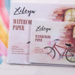 2 Stück XILEYW Buntstiftbuch, Kunststoffmontiertes, wasserlösliches Farbbleibuch, Größe:, Large, Small – Bild 2