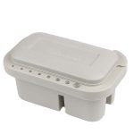 2 Stück Kunst-Ölgemälde-Studenten, Mehrzweck-Stiftwascheimer, Drei-in-Eins-Pinselhalter mit Palette im Inneren, Three-In-One Brush Holder