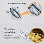 8231 180 Grad beweglicher Kleiderhaken Badezimmerhaken, Farbe:, Chrome, Silk Nickel, Gold, Green Bronze, Black Bronze – Bild 6