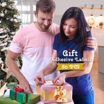 LG-210730-7050-008 Weihnachtsaufkleber, Urlaubsdekoration, selbstklebender Geschenkanhänger, LG-210730-7050-008 – Bild 4