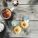 Schneemann-Weihnachtsaufkleber-Geschenk-Dekorations-Geschenk-Siegelaufkleber, LG-210922-38-001 – Bild 5