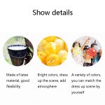 100 Stück 10 Zoll Achat Latex Ballon Hochzeit Festival Party Deko Ballon, Blue, Green, Red, Black, Purple, Mixed Color, Orange – Bild 4