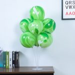 100 Stück 10 Zoll Achat Latex Ballon Hochzeit Festival Party Deko Ballon, Blue, Green, Red, Black, Purple, Mixed Color, Orange – Bild 6