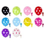100 Stück FY-10280 12 Zoll Dot Party Deko Ballon Hochzeitsszene Arrangement Latexballon, Black White Dot, Green White Dot, Pink White Dot, Red White Dot, Deep Blue White Dot, Light Blue White Dot, Yellow White Dot, Rose Red White Dot, Purple White Dot... – Bild 2
