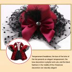 PS1972 Halloween-Kostüm für Erwachsene, Retro-Spitzenpalastkleid, S, M, L, XL – Bild 5