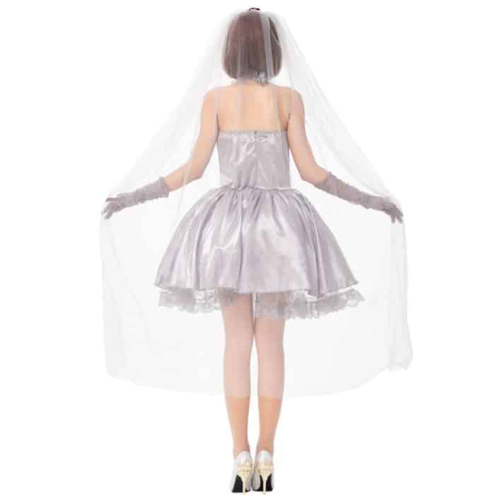 1913 Halloween Erwachsene Vampir Kostüm Hanayome Rose Geisterbraut Crossdress, M, L – Bild 4