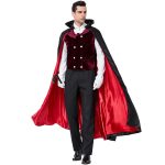PS6831 Halloween-Vampir-Kostüm, Schloss, Herren-Drag-Kostüm, M, XL
