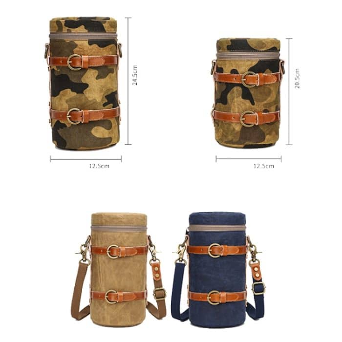 K-807 SLR-Kamera-Aufbewahrungstasche, wasserdichte Canvas-Fotografie-Innentasche, S (Blue), L (Blue), S (Khaki), L (Khaki) – Bild 2