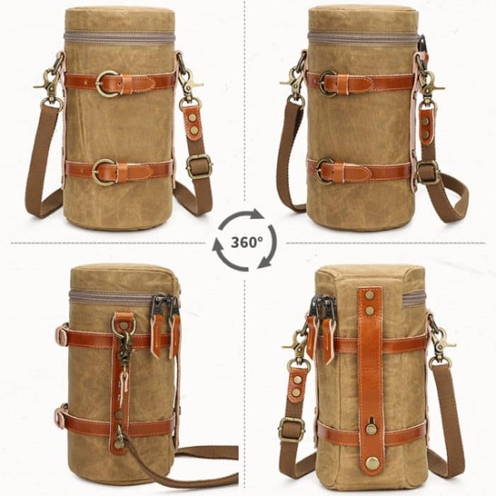 K-807 SLR-Kamera-Aufbewahrungstasche, wasserdichte Canvas-Fotografie-Innentasche, S (Blue), L (Blue), S (Khaki), L (Khaki) – Bild 3