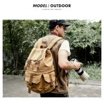 FB-1235-32 SLR-Kamera-Leinentasche, lässige Schulter-Digitaltasche – Bild 5