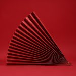 2 Stück 69 x 39 cm Foto-Requisiten aus Hartkarton, faltbar, Fächer, Fotografie-Hintergrund, gefaltetes Papier