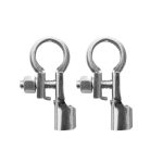 1 Paar T007 Messing-Blech-Blech-Batterie-Batterie-Hörkopf-Batterie-Anschluss-Anschlusskabelkabelkreuzkopf