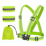 Reflektierender Gummiband-Anzug, Nachtlauf, Baustelle, Verkehrssicherheit, reflektierende Ausrüstung, Stil:, 1 Strap+2 Arm Strap+Storage Bag, 1 Strap+4 Arm Strap+Storage Bag, 1 Belt+4 Arm Strap+2 Snap Circle+ Storage Bag, 1 Belt+4 Arm Strap...