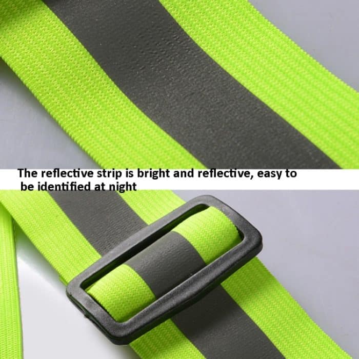 Reflektierender Gummiband-Anzug, Nachtlauf, Baustelle, Verkehrssicherheit, reflektierende Ausrüstung, Stil:, 1 Strap+2 Arm Strap+Storage Bag, 1 Strap+4 Arm Strap+Storage Bag, 1 Belt+4 Arm Strap+2 Snap Circle+ Storage Bag, 1 Belt+4 Arm Strap... – Bild 4