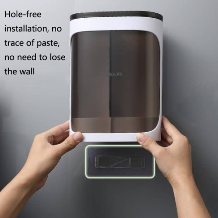 An der Wand montierter Einwegbecher-Entferner, stanzfreier Becherhalter, praktischer Becherhalter für Zuhause und Büro, Binocular White, Binocular Green, Monocular White, Monocular Green – Bild 7