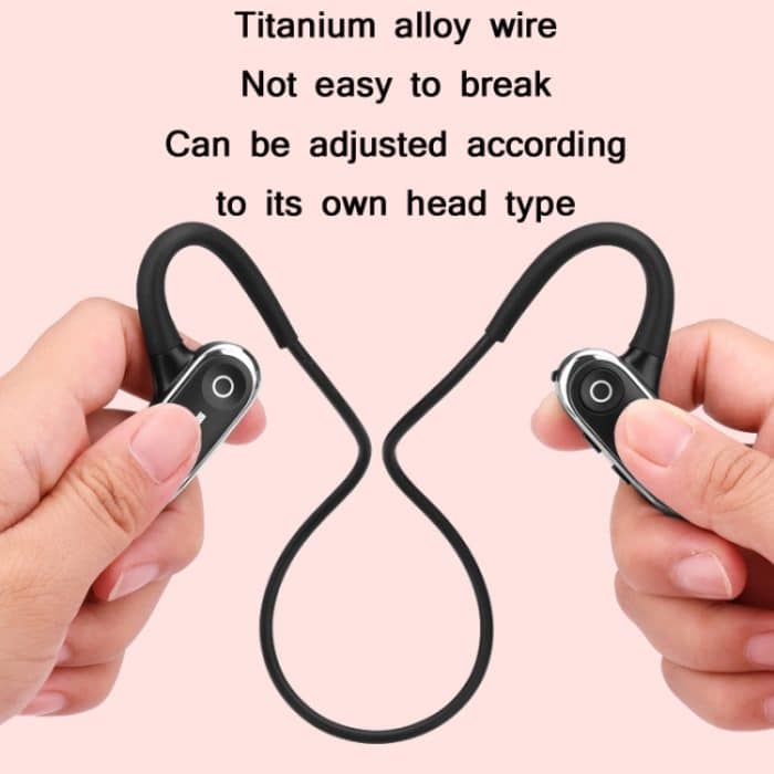 G68 Bone Conduction Bluetooth 5.0 Sport Wasserdichter, schweißfester, kabelloser Kopfhörer – Bild 4