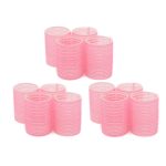 12 Stück/Set selbstklebender Lockenstab, Haarkern, flauschiges Friseurwerkzeug, zufällige Farblieferung, 63x44mm, 63x32mm, 63x40mm, 63x24mm, 63x36mm, 63x48mm, 63x28mm – Bild 2