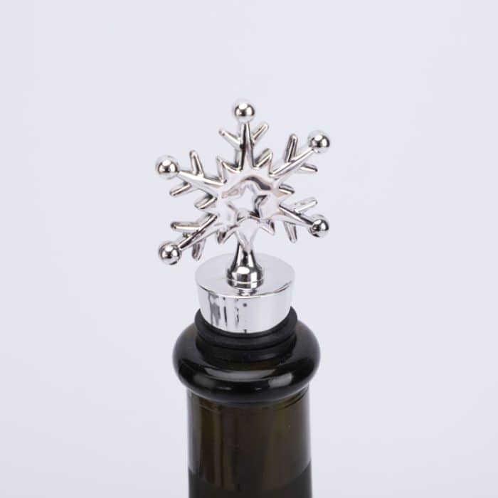 10 Stück frischhaltender, versiegelter Rotweinkorken-Champagnerverschluss, Champagne Stopper(Snowflake), Champagne Stopper(Crown) – Bild 4