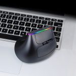 DELUX M618DB 6-Tasten 1600 DPI RGB Vertikale kabellose Bluetooth-Dual-Mode-Maus, M618DB(Bluetooth Version) – Bild 10