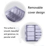 S8035 Clipper Fiber Comb Aufbewahrungsbox Friseursalon Limit Comb Computer Aufbewahrungsbox – Bild 5