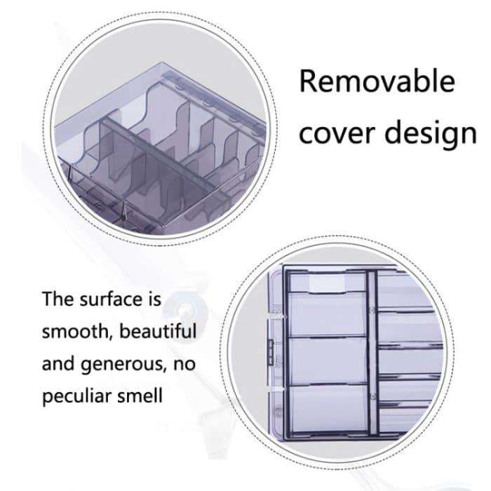 S8035 Clipper Fiber Comb Aufbewahrungsbox Friseursalon Limit Comb Computer Aufbewahrungsbox – Bild 5