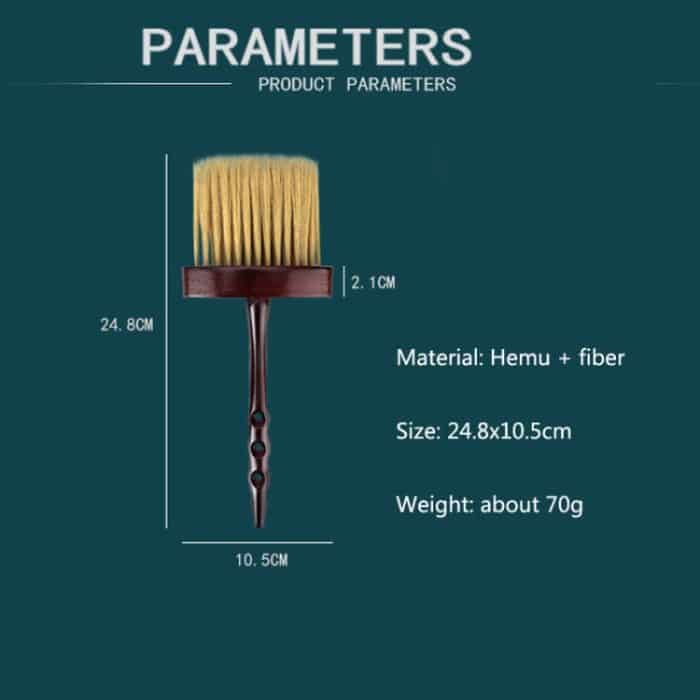 P6036 Haarbürste mit langem Griff, Friseursalon, Haarschnitt-Reinigung, Hals-Kehrbürste, Haushalts-Reinigungsbürste – Bild 5
