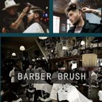 P6036 Haarbürste mit langem Griff, Friseursalon, Haarschnitt-Reinigung, Hals-Kehrbürste, Haushalts-Reinigungsbürste – Bild 6