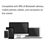 MUSKY Drahtloser Bluetooth-Lautsprecher, Nachttisch-Wecker, Touch-Sensor, Nachtlampe, Mini-Lautsprecher – Bild 5