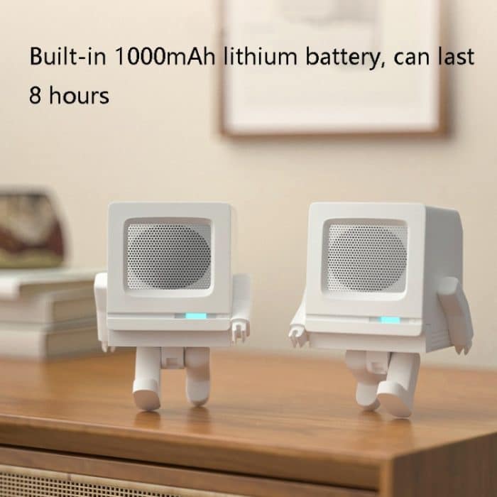 Z02 Robot Bluetooth 5.0 Mini-Desktop-Lautsprecher TWS Wireless Cute Audio – Bild 6